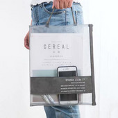 1Gb Creative A4 failu turētājs Pārnēsājams rāvējslēdzēja failu maisiņš kancelejas piederumu organizators Studentu uzglabāšanas soma Skolas biroja piederumi