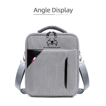 για DJI Mini 4 Pro Shoulder Bag RC 2/RC N2 Θήκη μεταφοράς ασφαλείας Σκληρή θήκη μεγάλης χωρητικότητας για αξεσουάρ Drone DJI Mini 4 Pro