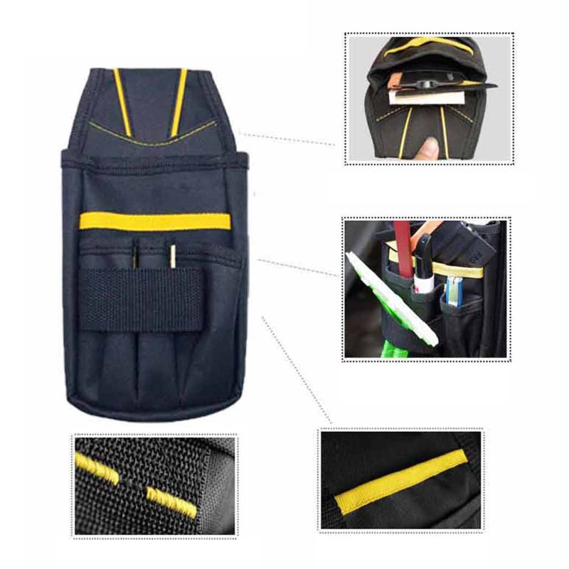 Vinila iesaiņojuma automašīnu instrumentu soma Oksfordas auduma instrumentu soma logu nokrāsas rakeļa skrāpju nazi ietīšanas plēves maisiņu turēšanai