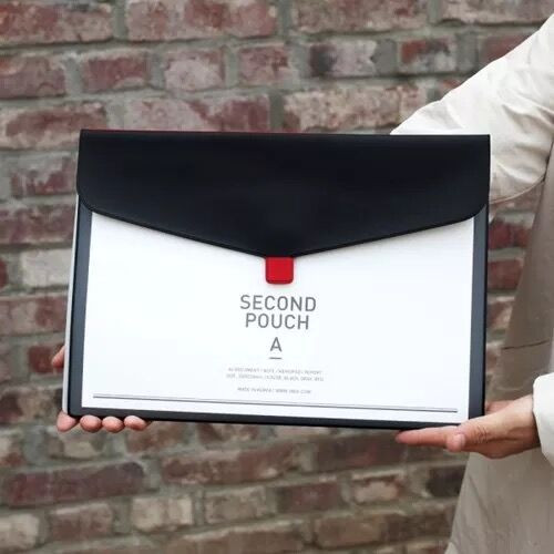 1 gab. Jauns daudzfunkcionāls korejiešu modes A4 formāta failu mapju maisiņš, dokumentu papīrs, glabāšanas maisiņš, somiņa Kawaii kancelejas preces