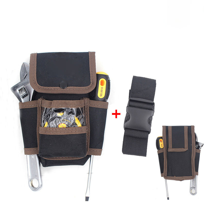 Daudzfunkcionāla elektriķa instrumentu soma Ūdensnecaurlaidīga Oksfordas instrumentu komplekta kabatas un vidukļa jostas komplekts Elektriķa jostas kabatas soma 1 gab.