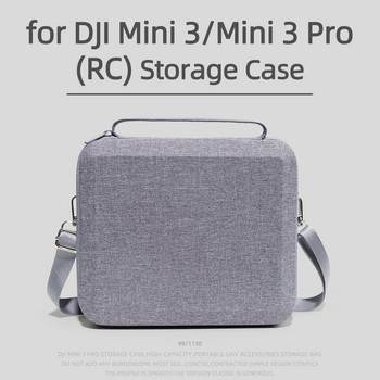 Για DJI Mini 3/Mini 3 Pro Storage Box All-in-One θήκη μεταφοράς τσάντα ώμου για αξεσουάρ προστατευτικού κουτιού DJI Mini 3 Pro RC&RC N1