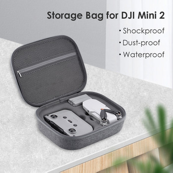 Τσάντα αποθήκευσης Drone Handbag Θήκη μεταφοράς Remote Drone Controller Battery Travel Box Τσάντα για DJI Mini 2 Drone Accessories