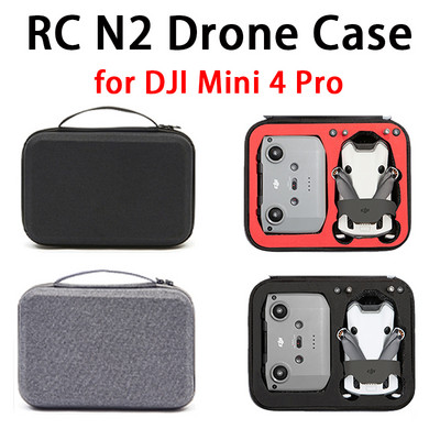 Droonikott DJI Mini 4 Pro kaasaskantavale kandekotile RCN2 hoiukoti kaugjuhtimispuldi korpuse käekott DJI Mini 4 Pro tarvikule