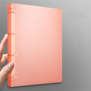 A4 Binder Folder D-Type Punch Office File Storage Ring Αδιάβροχο δοκιμαστικό χαρτί αποθήκευσης δεδομένων Φάκελος 4 Hole Binder Learning Supplies