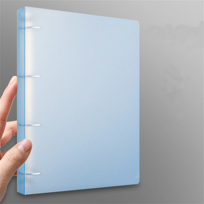 A4 iesiešanas mape D veida perforators biroja glabāšanas failu gredzens ūdensnecaurlaidīgs testa papīrs datu glabāšanas mape 4 caurumu iesiešanas mācību piederumi