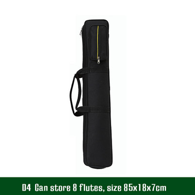 Prijenosna torba za flautu Vertikalna torba za pohranu Univerzalna podebljana platnena vodootporna torbica za pohranu Saksofon Instrumenti Dodaci