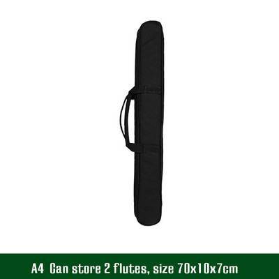 Prijenosna torba za flautu Vertikalna torba za pohranu Univerzalna podebljana platnena vodootporna torbica za pohranu Saksofon Instrumenti Dodaci