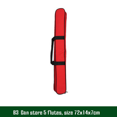 Prijenosna torba za flautu Vertikalna torba za pohranu Univerzalna podebljana platnena vodootporna torbica za pohranu Saksofon Instrumenti Dodaci