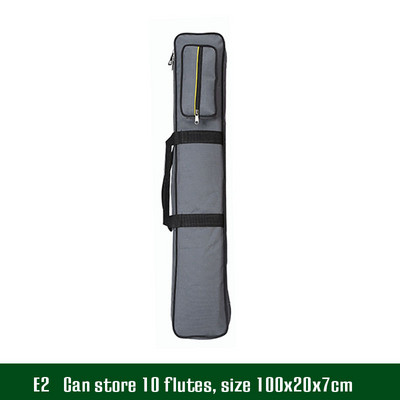 Prijenosna torba za flautu Vertikalna torba za pohranu Univerzalna podebljana platnena vodootporna torbica za pohranu Saksofon Instrumenti Dodaci