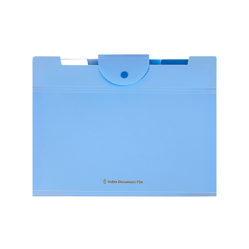 A4 5 langelių kelių sluoksnių dokumentų maišelis Studentų biuro laikymo bandymas Popierinio maišelio dokumentų tvarkytuvas