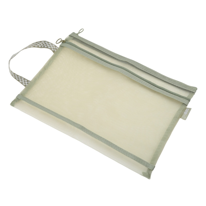 Užtrauktuko tinklelio dokumentas, skaidrus failų maišelis Laiško dydžio maišelis Biuro reikmenys