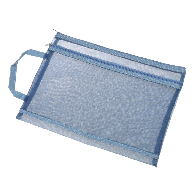 Užtrauktuko tinklelio dokumentas, skaidrus failų maišelis Laiško dydžio maišelis Biuro reikmenys