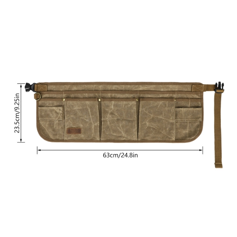 Profesionāla darbarīku josta ar vairākām kabatām Lietderības josta DIY entuziastiem Amatnieku darba priekšauts profesionālim