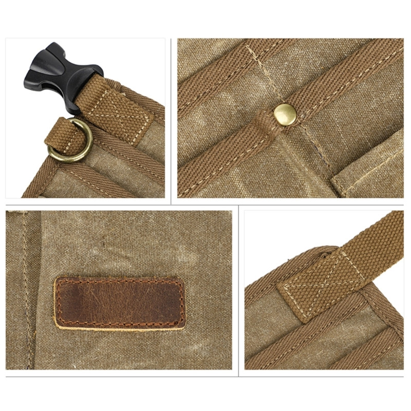 Profesionāla darbarīku josta ar vairākām kabatām Lietderības josta DIY entuziastiem Amatnieku darba priekšauts profesionālim