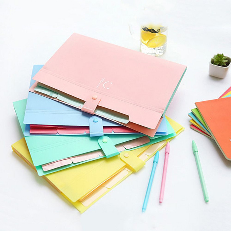 Nešiojami biuro reikmenys Failų tvarkyklė Kilimai Didelis maišelis Segiklis A4 Failų aplankai Sąskaitų aplankų registravimo spaustukas