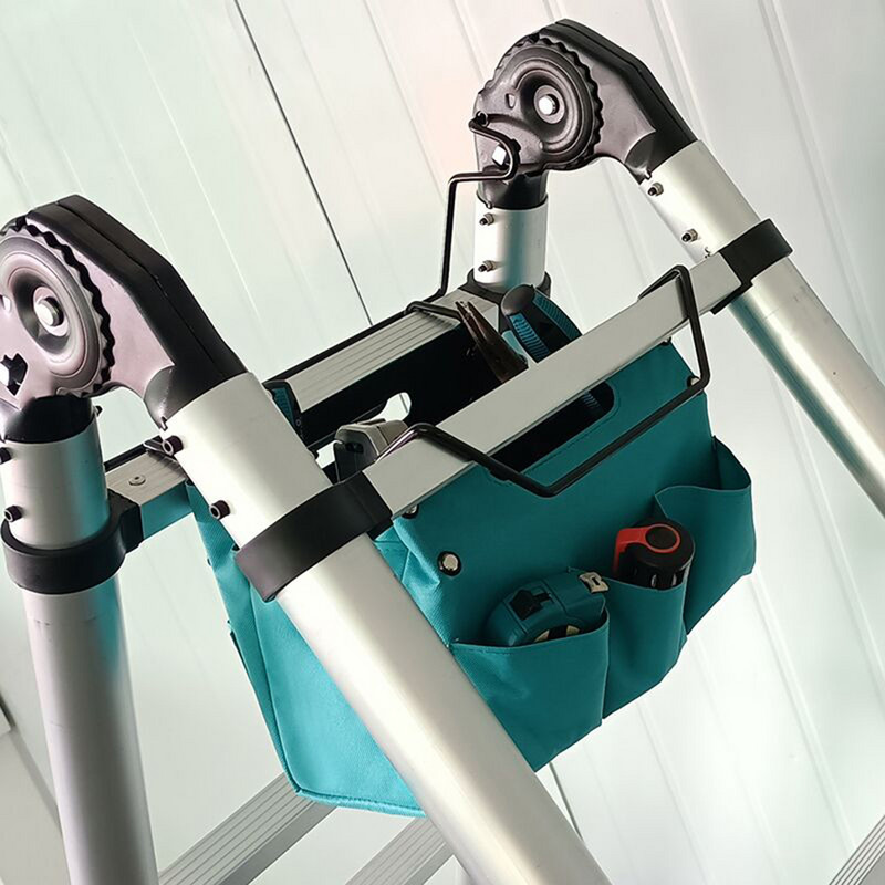 S/L Kāpņu instrumentu soma Teleskopēšana Darbarīki Somas Siļķes Kāpnes Instrumentu Uzglabāšana Konteineru soma Instrumentu Organizatora somas