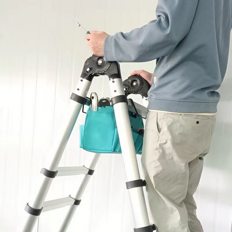 S/L Kāpņu instrumentu soma Teleskopēšana Darbarīki Somas Siļķes Kāpnes Instrumentu Uzglabāšana Konteineru soma Instrumentu Organizatora somas