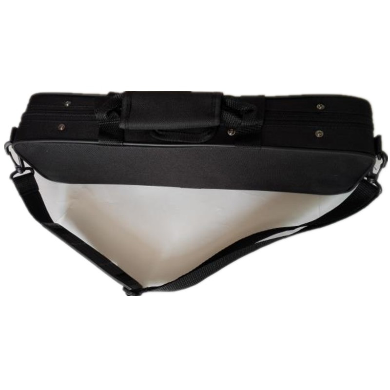 Profesionāla pārnēsājama soma rietumu koncertam 16 17 caurumu flautas koncerta kaste ar kokvilnas polsterētu ūdensnecaurlaidīgu izturīgu vāciņu mugursoma