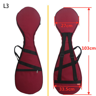 Prijenosna Pipa torba za glazbene instrumente Torbica za nošenje Vodootporna podebljana torbica otporna na udarce Ruksak za glazbene instrumente Novo