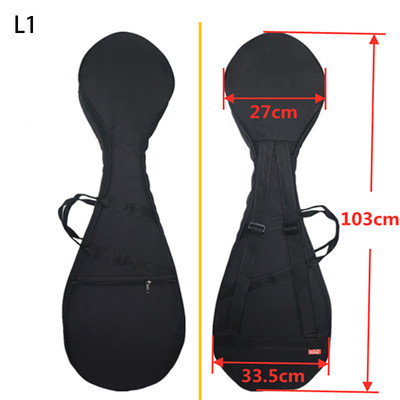 Prijenosna Pipa torba za glazbene instrumente Torbica za nošenje Vodootporna podebljana torbica otporna na udarce Ruksak za glazbene instrumente Novo