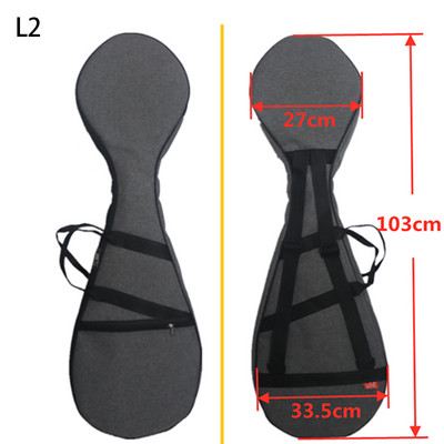 Prijenosna Pipa torba za glazbene instrumente Torbica za nošenje Vodootporna podebljana torbica otporna na udarce Ruksak za glazbene instrumente Novo