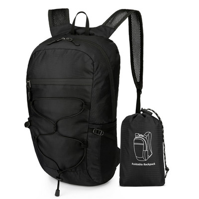 Pārnēsājama salokāma mugursoma Saliekama alpīnisma soma Īpaši viegla āra kāpšana riteņbraukšanai ceļojumu mugursoma pārgājienu dienassoma