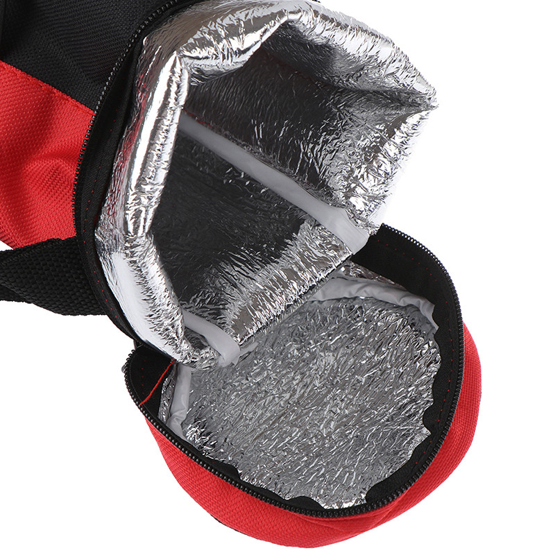 1gb ūdens pudeles dzesētāja soma izolēta turētāja pārsega maciņa ceļojumiem 32,5x10,5x10,5 cm