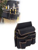 Daudzfunkcionāls instrumentu glabāšanas soma maisiņš jostas elektriķa instrumentu komplekts urbis jostas soma uzgriežņu atslēga Skrūvgriezis Aparatūras instrumentu somu organizators