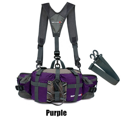 Kültéri túra deréktáska Vízikerékpár hátizsák Sport Hegyi Palack Vízálló Nylon Camping Mochila Túra Kiegészítők Vadászat