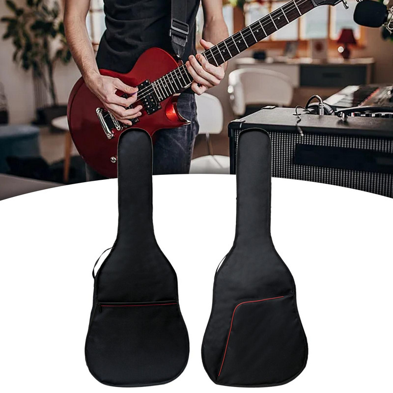 41" akusztikus gitártáska, Oxford szövet praktikus, erős, könnyű vízálló