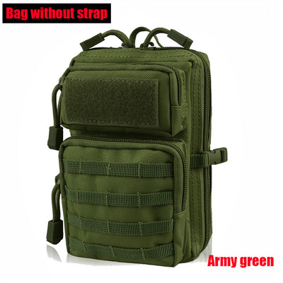 Daudzfunkcionāla jostas soma Molle jostas maisiņš EDC iepakojums vīriešiem brīvā dabā ceļojumu mobilā tālruņa turētājs somas Kempings pārgājieni Medības Fanny Pack