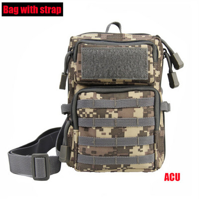 Daudzfunkcionāla jostas soma Molle jostas maisiņš EDC iepakojums vīriešiem brīvā dabā ceļojumu mobilā tālruņa turētājs somas Kempings pārgājieni Medības Fanny Pack