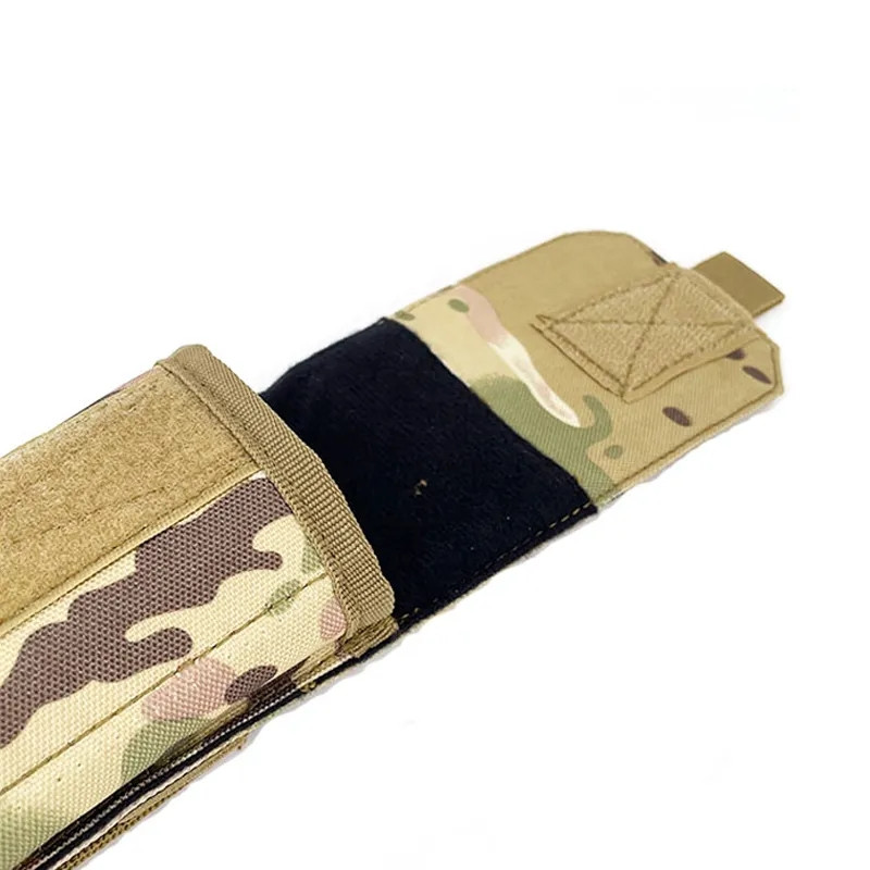 Kültéri terepszínű táska Tactical Army telefontartó Sport deréköv tok Vízálló nylon EDC sport vadász Camo táskák hátizsákban