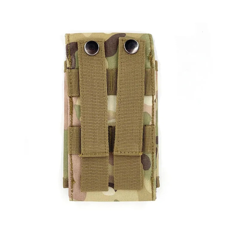 Kültéri terepszínű táska Tactical Army telefontartó Sport deréköv tok Vízálló nylon EDC sport vadász Camo táskák hátizsákban