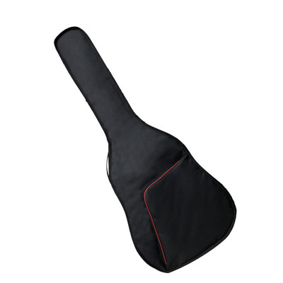 41 collas akustiskās ģitāras soma, Oksfordas auduma putekļu izturīga pret skrāpējumiem 41x12,5x106 cm ar sānu rokturi un kabatas ūdensizturīgu