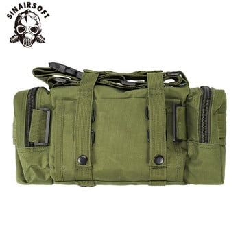 SINAIRSOFT Висококачествена външна тактическа раница Waist Pack Waist Bag Mochilas Molle Къмпинг, туризъм, катерене, 3P чанта за гърди