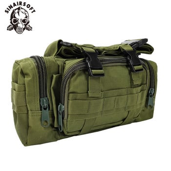 SINAIRSOFT Висококачествена външна тактическа раница Waist Pack Waist Bag Mochilas Molle Къмпинг, туризъм, катерене, 3P чанта за гърди