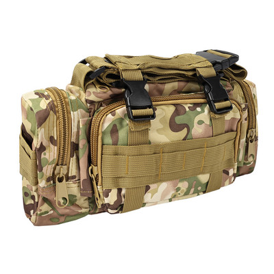 SINAIRSOFT augstas kvalitātes āra taktiskā mugursoma jostasvietas soma Mochilas Molle Camping pārgājienu kāpšanas soma 3P krūšu soma