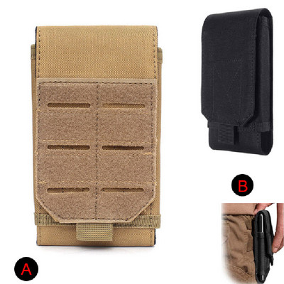 Tactical EDC Bag Molle Belt Pouch Military Airsoft Vest Pack Θήκη τσάντα μέσης για κινητό τηλέφωνο Θήκη για υπαίθριο κάμπινγκ για αξεσουάρ κυνηγιού