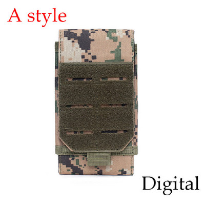 Taktiskā EDC soma Molle jostas soma Militārā Airsoft veste komplektā Mobilā tālruņa jostas somas futrālis āra kempings medību piederumu maisiņš