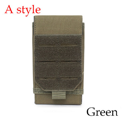 Taktiskā EDC soma Molle jostas soma Militārā Airsoft veste komplektā Mobilā tālruņa jostas somas futrālis āra kempings medību piederumu maisiņš