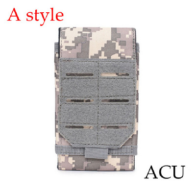 Taktiskā EDC soma Molle jostas soma Militārā Airsoft veste komplektā Mobilā tālruņa jostas somas futrālis āra kempings medību piederumu maisiņš