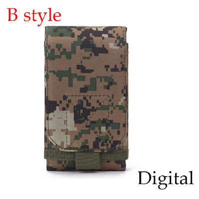 Taktiskā EDC soma Molle jostas soma Militārā Airsoft veste komplektā Mobilā tālruņa jostas somas futrālis āra kempings medību piederumu maisiņš