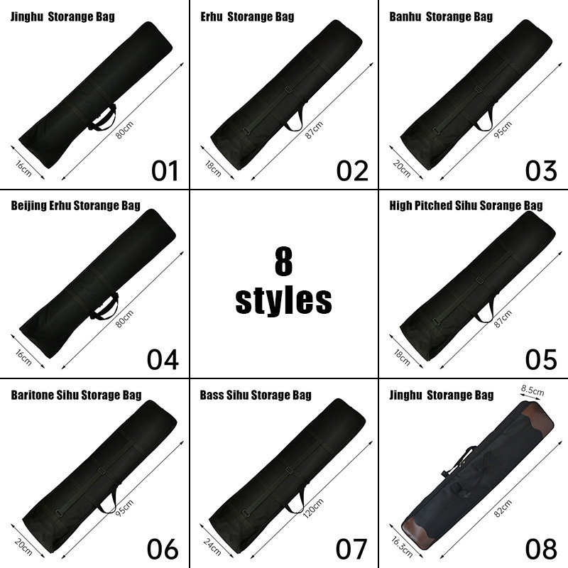 Lagana Jing Erhu torba Torbica za pohranu instrumenata Vodootporna prijenosna torbica za nošenje Oxford tkanina Kineski etnički instrumenti Erhu ručna torba