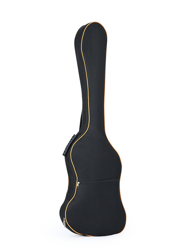 Husă pentru bas electric din material Oxford, cu margine colorată 600D, geantă de 40/41 inci, curea duble, husă moale din bumbac de 8 mm.