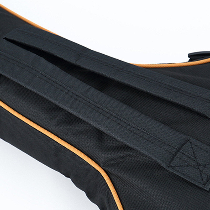 Husă pentru bas electric din material Oxford, cu margine colorată 600D, geantă de 40/41 inci, curea duble, husă moale din bumbac de 8 mm.