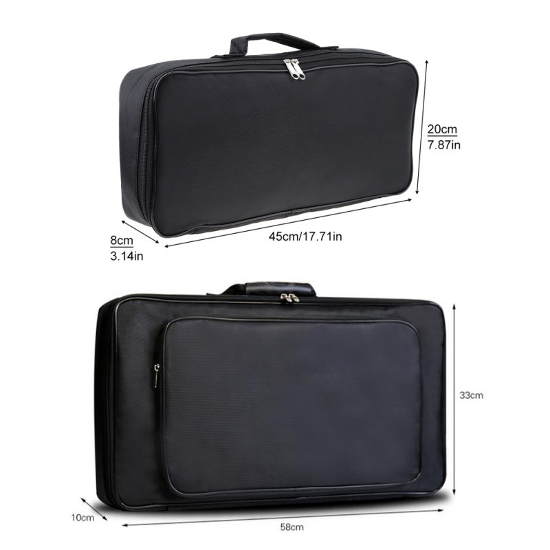 Univerzalna prijenosna ploča s pedalom za gitaru Gig Bag Mekana torbica Veliki stil DIY Dodaci za pohranu pedale za gitaru