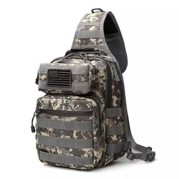 Tactical Chest Bag Single Shoulder Messenger Bags Outdoor Camouflage Travel Backpack Ανδρικές γυναίκες