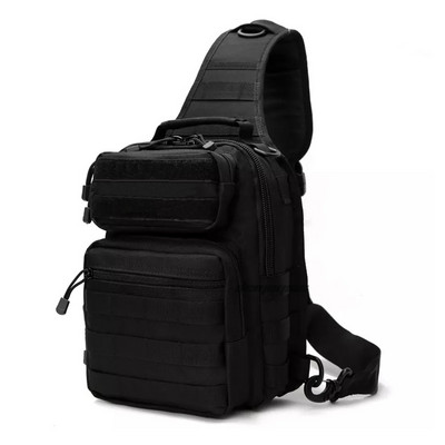 Taktiskā krūšu soma, viena pleca somas, āra maskēšanās ceļojumu mugursoma vīriešiem sievietēm